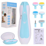 Baby Electric Nail Trimmer & Polisher – Multifunctional Infant Manicure Set for Safe and Easy Fingernail Care