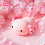 Adorable Axolotl Night Light  – Magical Comfort for Your Little One! Touch, charge, and enjoy the soft glow!